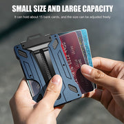 Aluminum Alloy Card Wrapped Metal Wallet